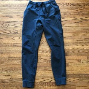 LULULEMON HEATHERED BLUE CITY SWEAT JOGGER